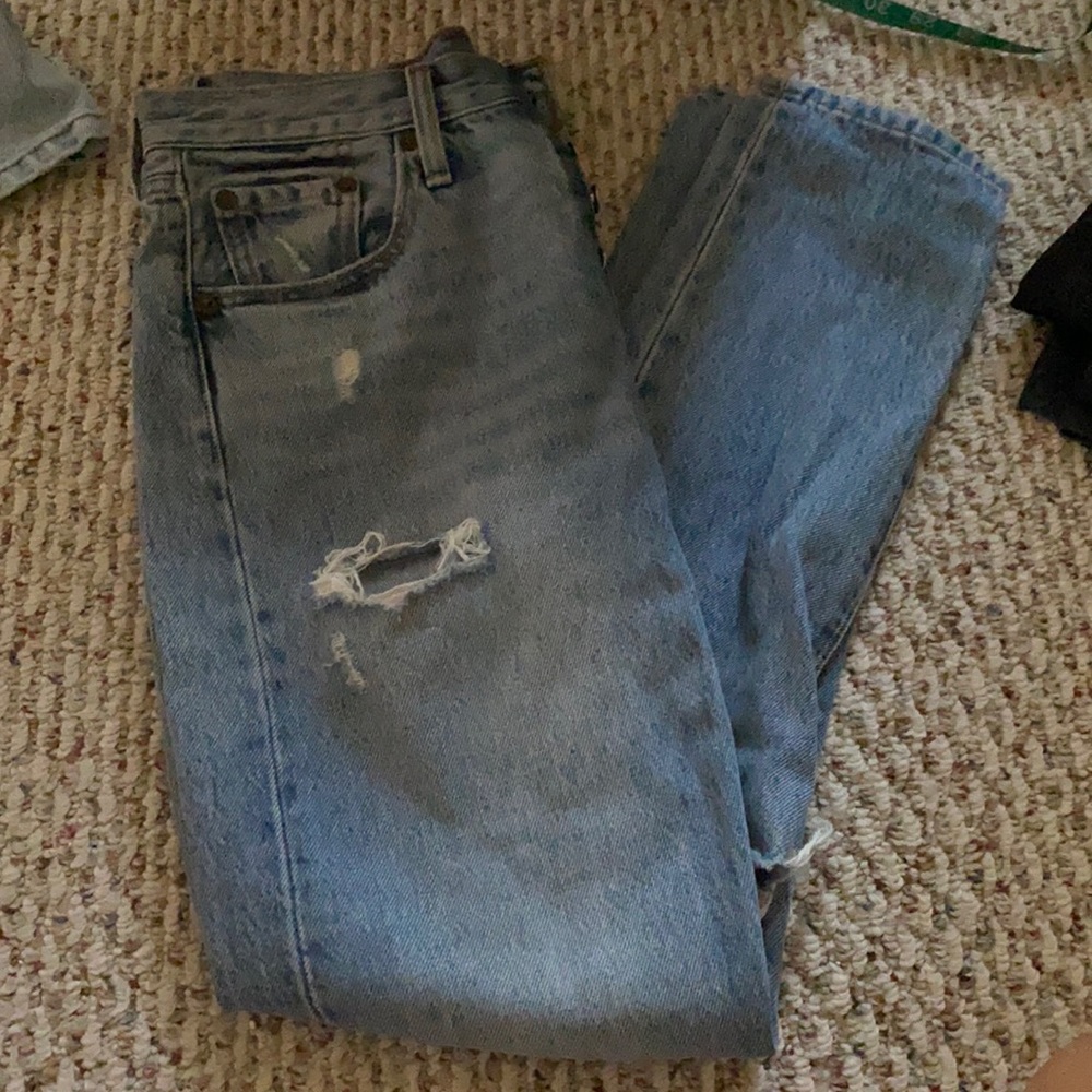 levi’s 501 straight leg jeans